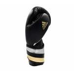 Перчатки боксерские Adidas ADISPEED, цвет чёрно-золотой